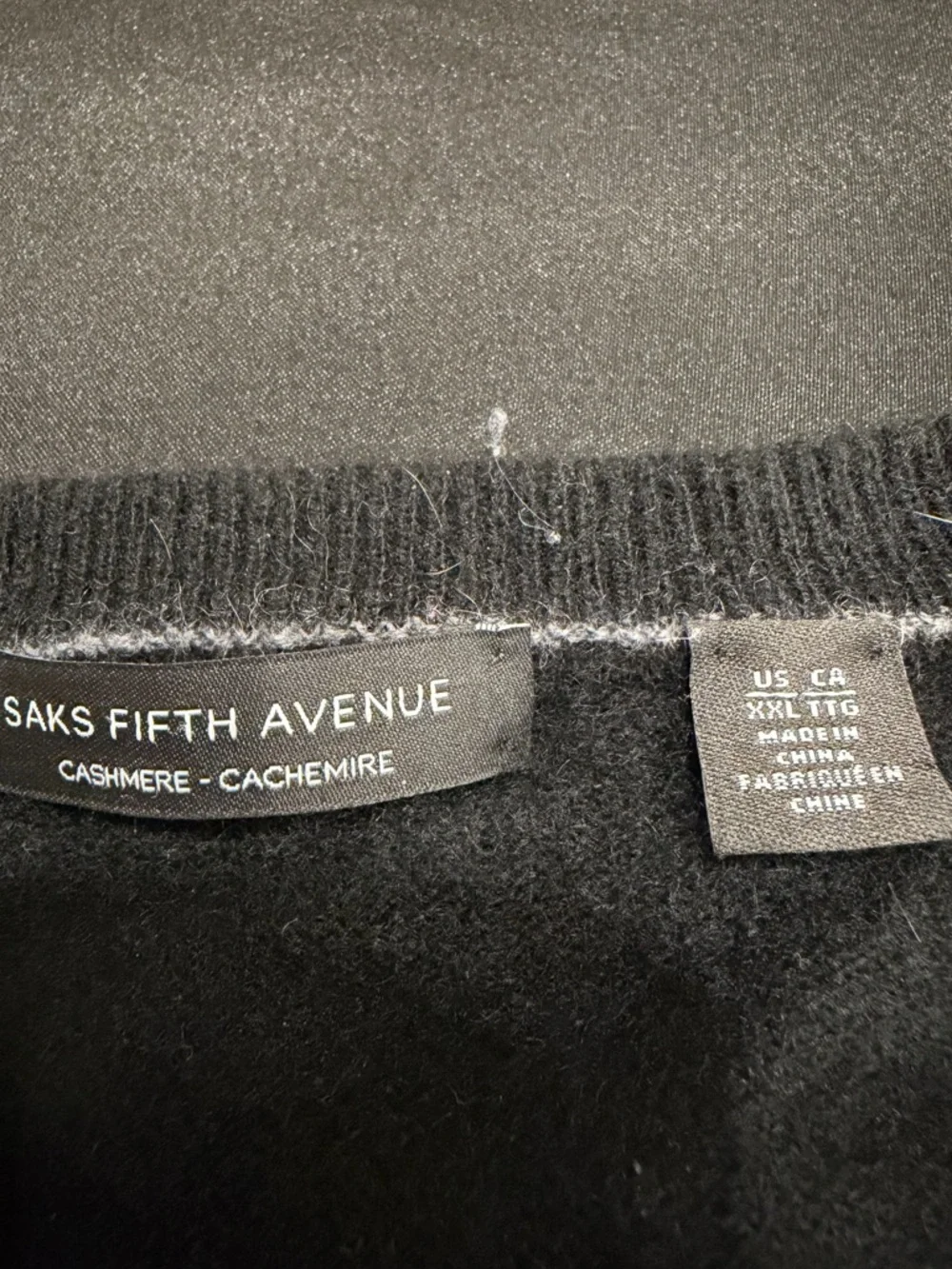 Saks Fifth Avenue Cashmere Sweater - Picture 2 of 3